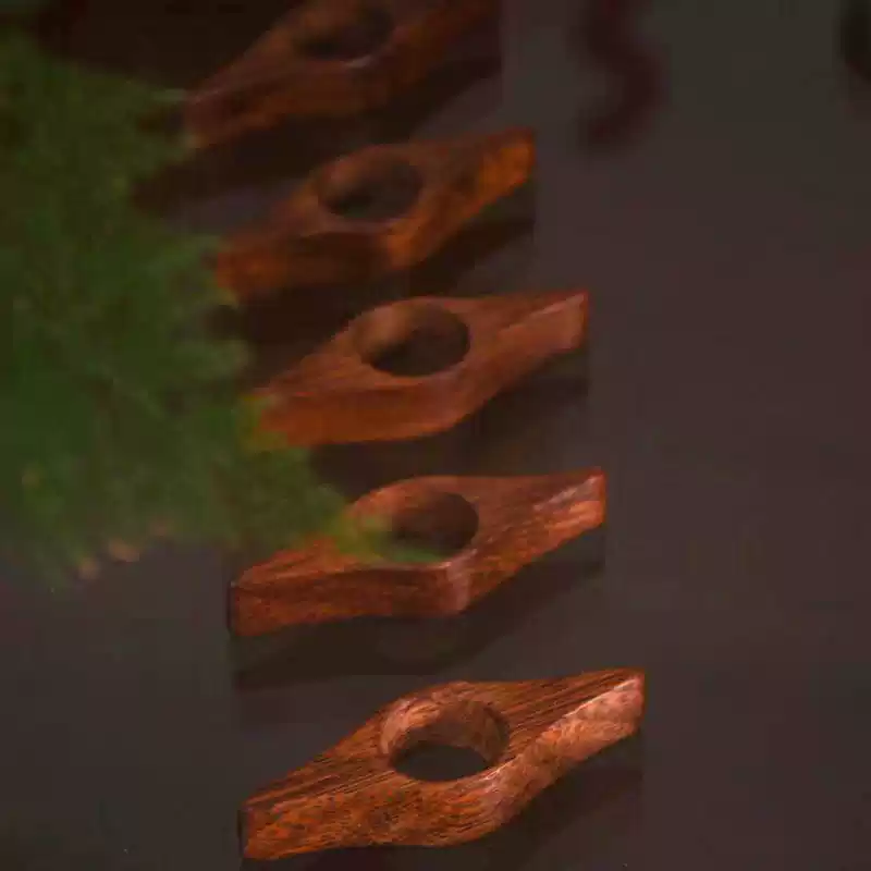 bague de lecture bois